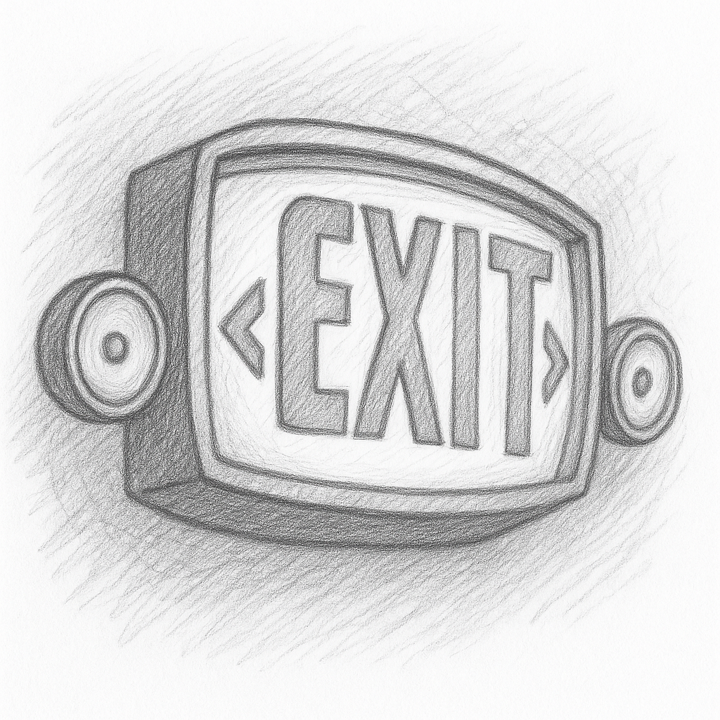 Emergency Lighting - Add-on for Flamsted Exit Signs