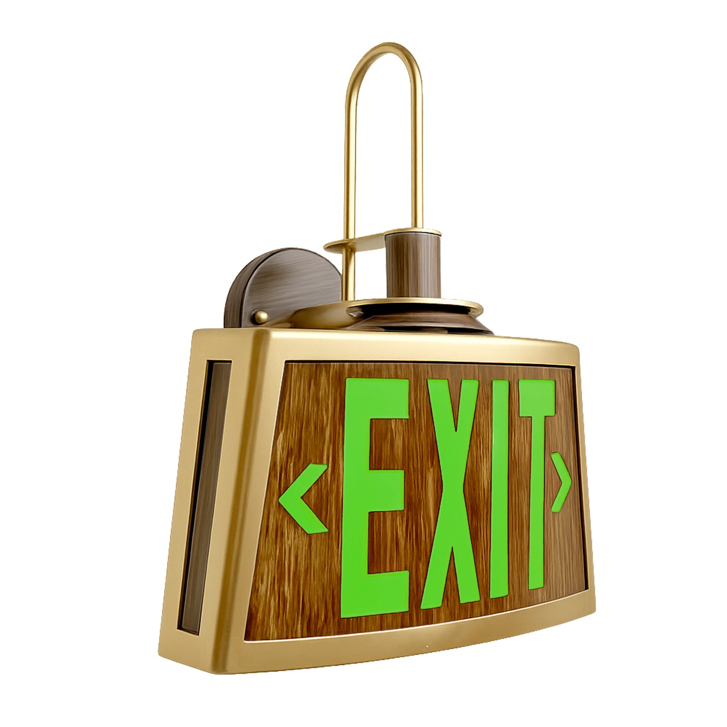 Belnap Gooseneck Exit Sign