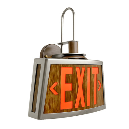 Belnap Gooseneck Exit Sign
