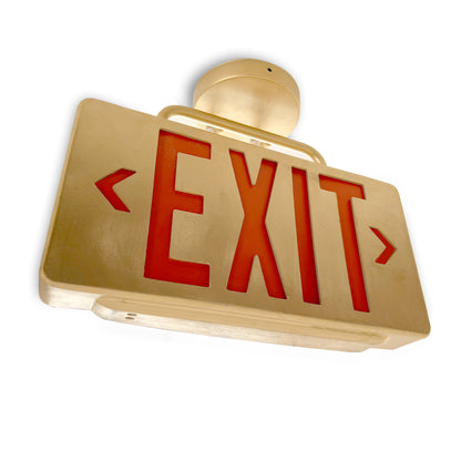 Double Stanley Exit Sign