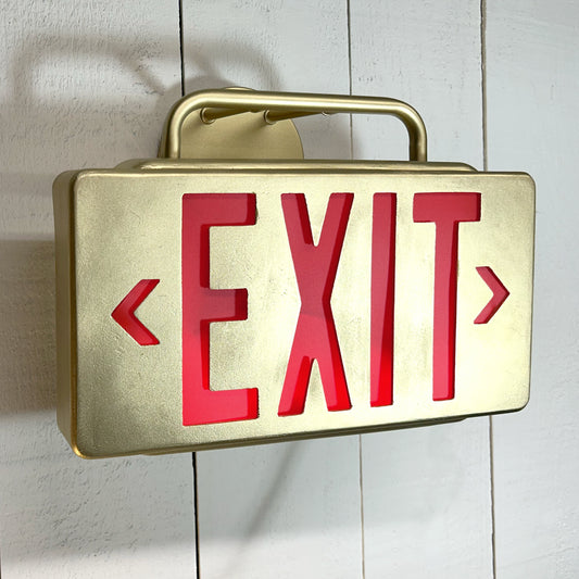 Double Stanley Exit Sign