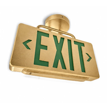 Double Stanley Exit Sign