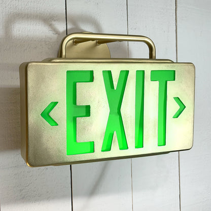 Double Stanley Exit Sign