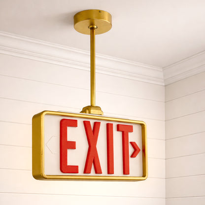 Simple Elegant Exit Sign