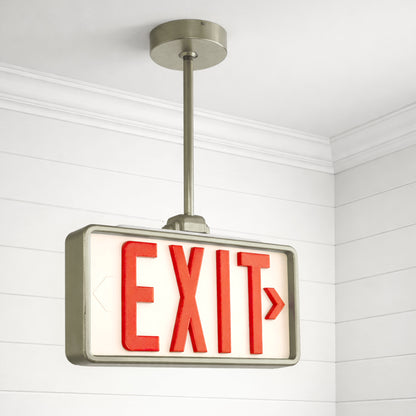 Simple Elegant Exit Sign