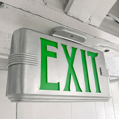 Hollywood Deco Exit Sign