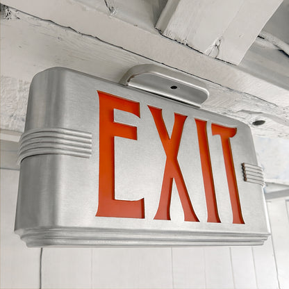 Hollywood Deco Exit Sign
