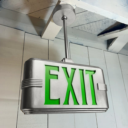 Hollywood Deco Exit Sign