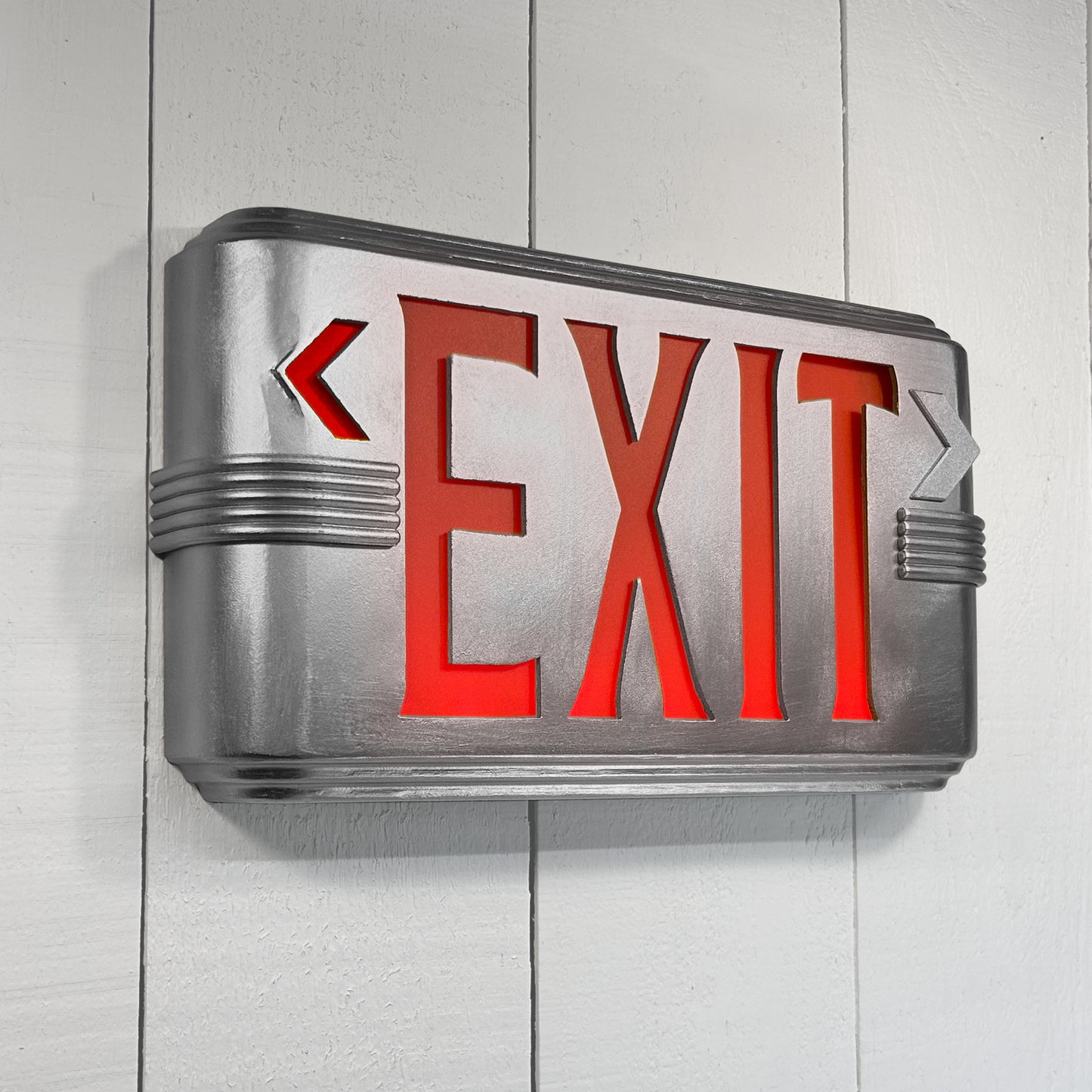 Hollywood Deco Exit Sign