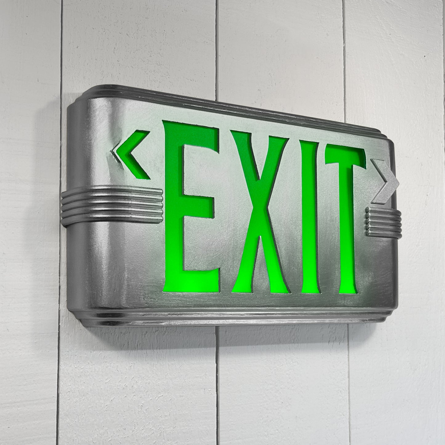 Hollywood Deco Exit Sign