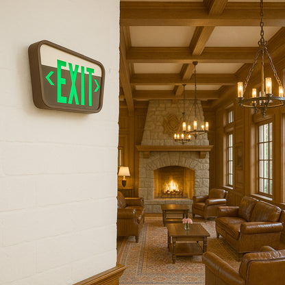 National Forest Service Exit Sign