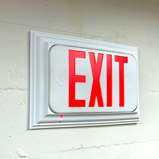 Square Mold Exit Sign
