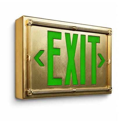 Vintage 20's Theatre Exit Sign