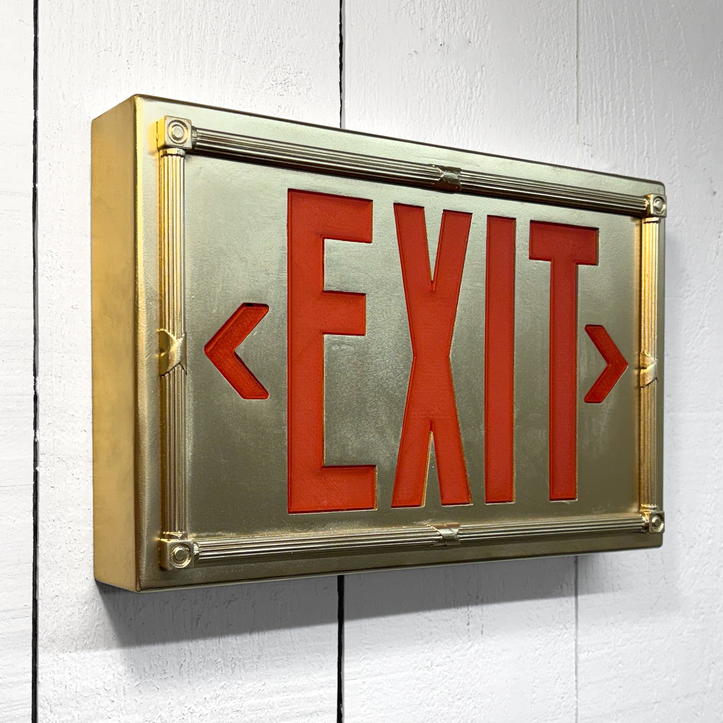 Vintage 20's Theatre Exit Sign