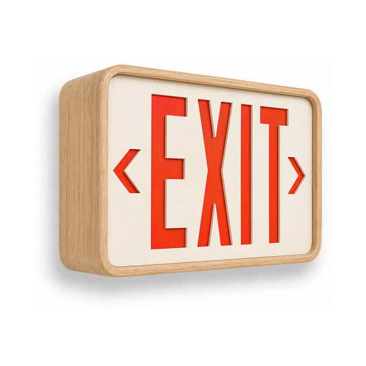 Ray Bern - Eames Inspired Exit Sign