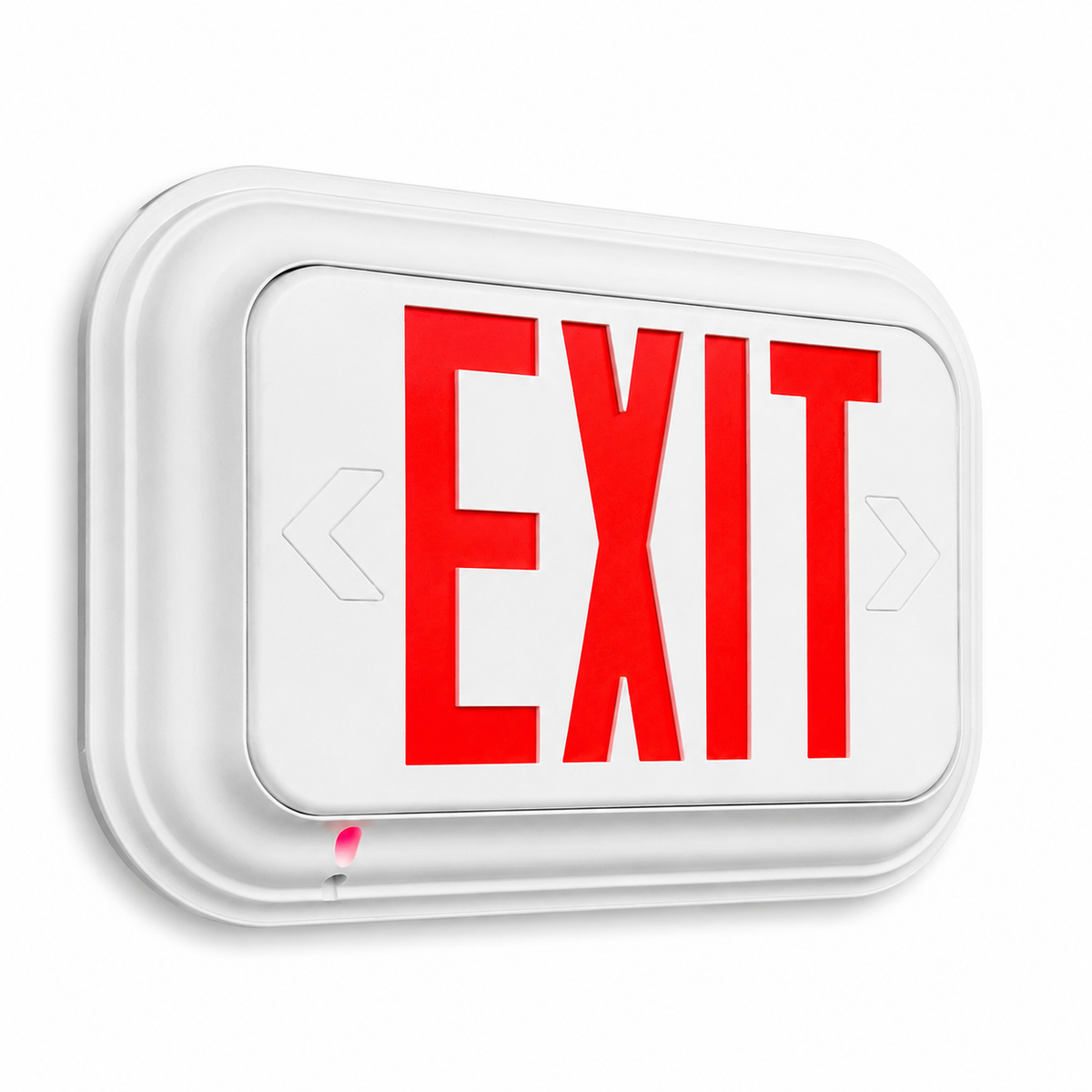 Rounded Crown Molding Exit Sign