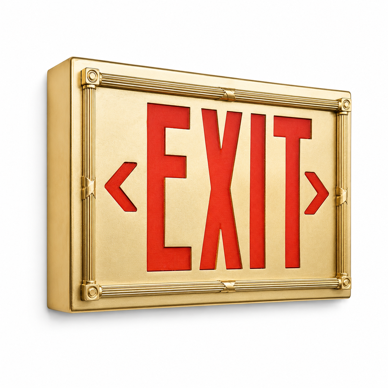 Vintage 20's Theatre Exit Sign